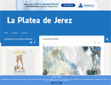 Tablet Screenshot of laplateadejerez.com